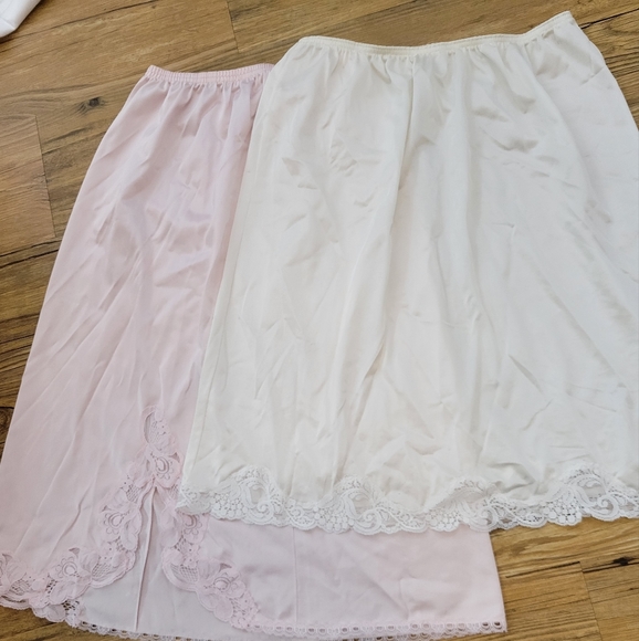 jcpenney Intimates & Sleepwear Vintage Half Slips Package Of 2